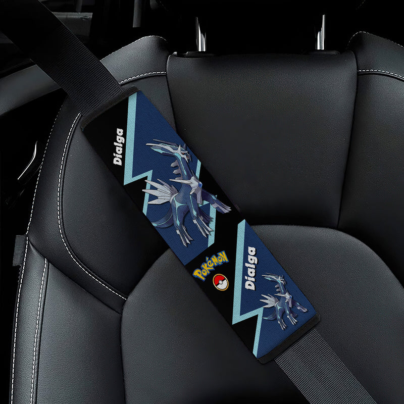 Dialga Pokemon Car Seat Belt Cover Custom Car Accessories