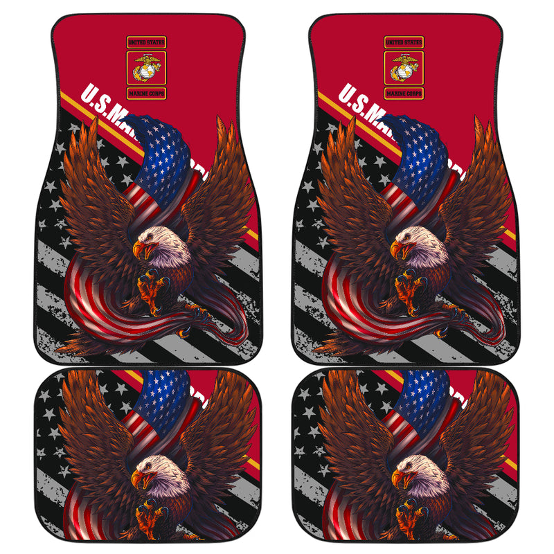 Eagle American Flag Car Floor Mats