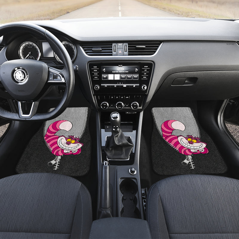 Get In Sit Down And Hold On Cheshire Cat Car Floor Mats