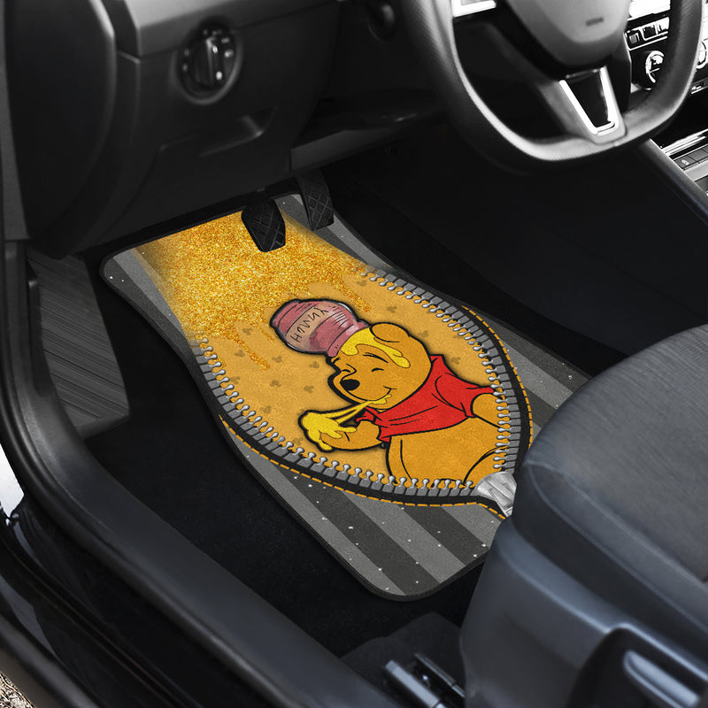 Winnie The Pooh Zip Car Floor Mats