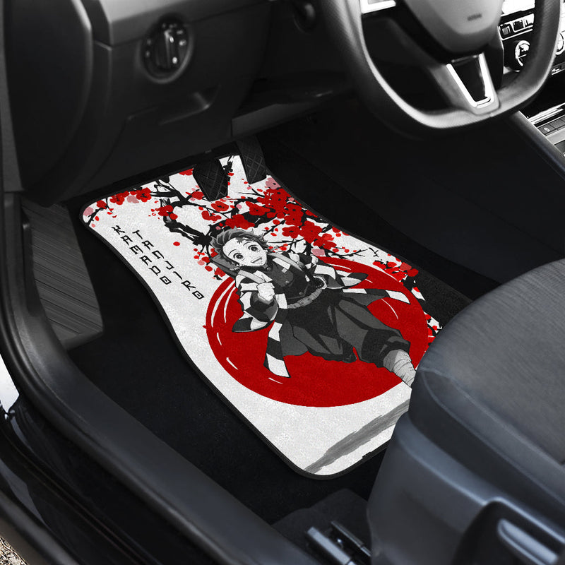 Tanjiro Demon Slayer Japan Style Car Floor Mats