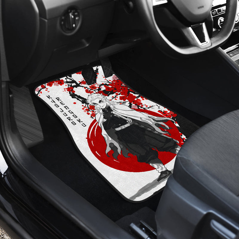 Rengoku Demon Slayer Japan Style Car Floor Mats