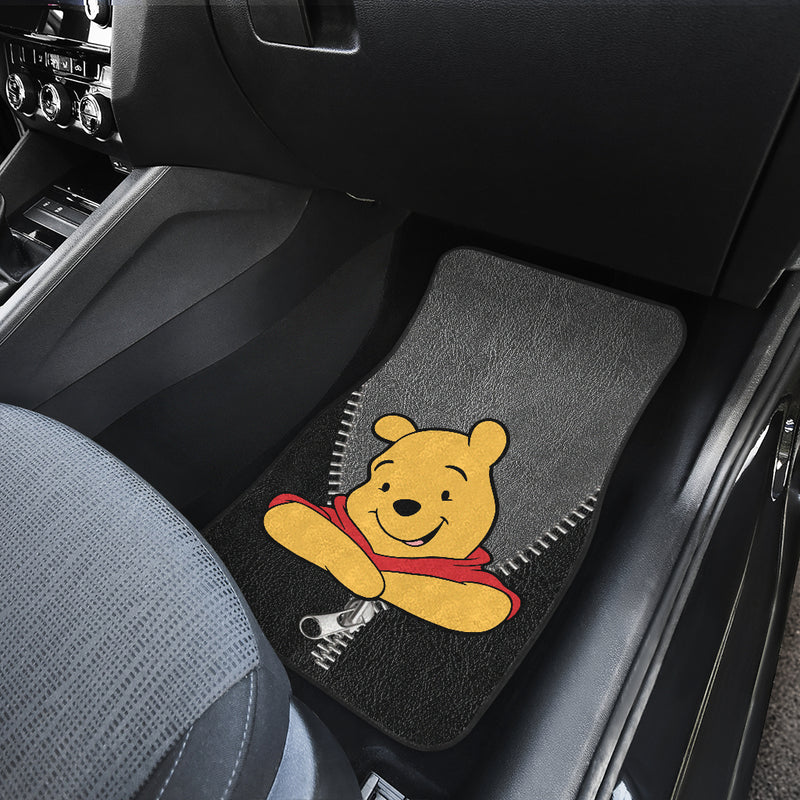 Pooh Get In Sit Down And Hold On Winnie The Pooh Car Floor Mats