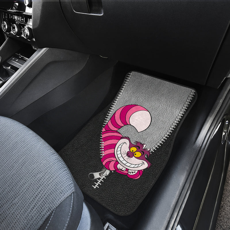 Get In Sit Down And Hold On Cheshire Cat Car Floor Mats