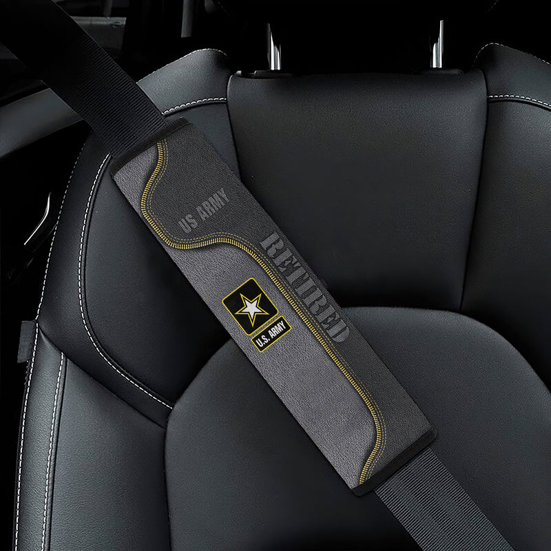 Us Army Retired Car Seat Belt Cover Custom Car Accessories