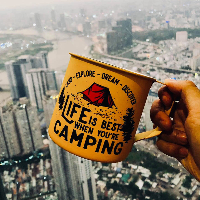 Set 3 Best Camping Campfire Travel Mugs 2023 Nearkii