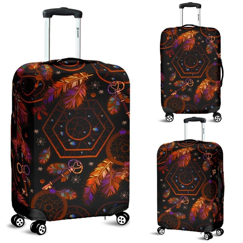 Dream Catcher Native American Luggage Cover Suitcase Protector Nearkii