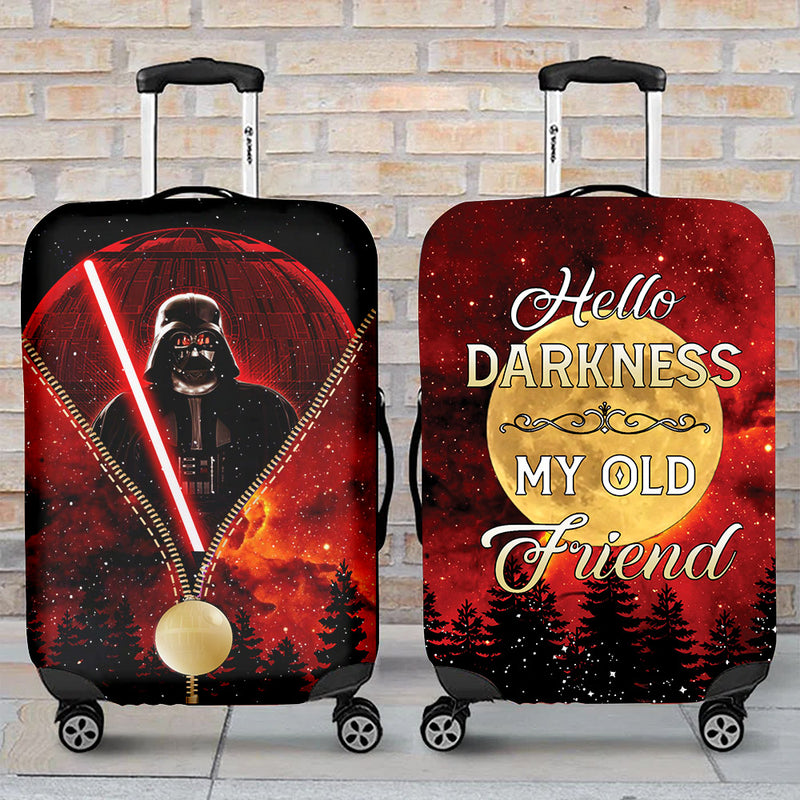 Red Darth Vader Death Star Darkness Luggage Cover Suitcase Protector Nearkii