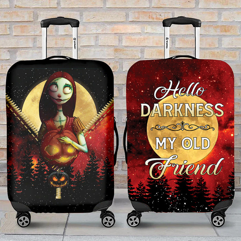Sally Nightmare Before Christmas Galaxy Zipper Luggage Cover Suitcase Protector Nearkii