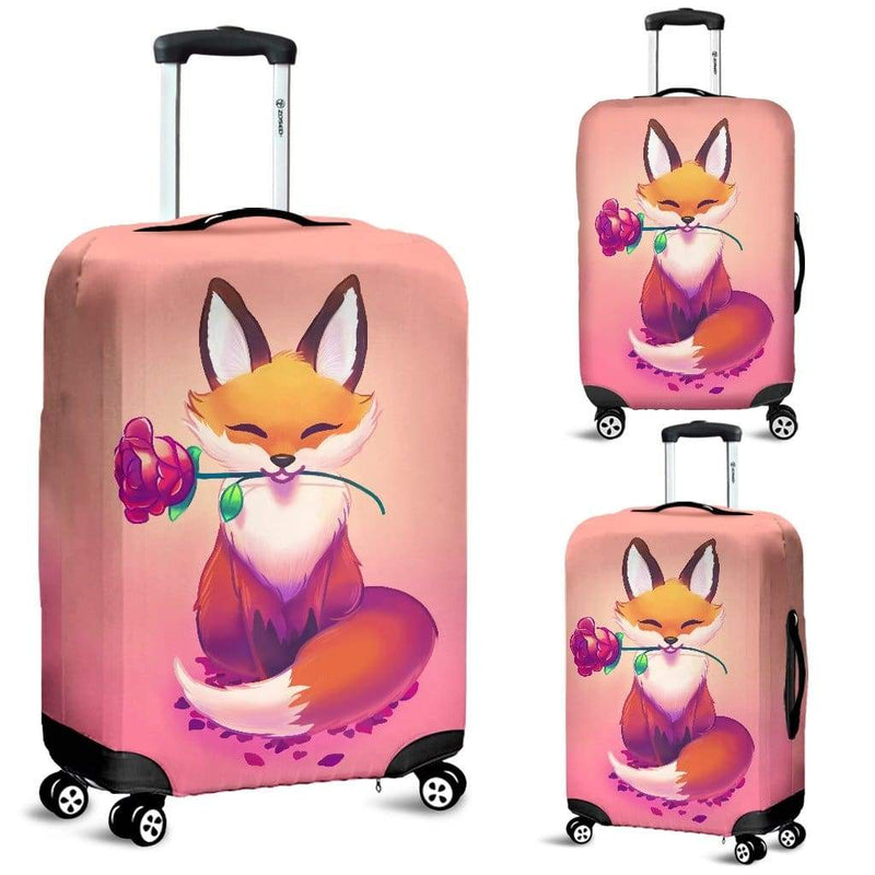 Cute Fox Travel Luggage Cover Suitcase Protector Nearkii