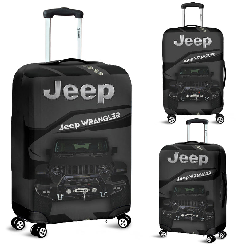 Black Jeep Luggage Cover Suitcase Protector Nearkii
