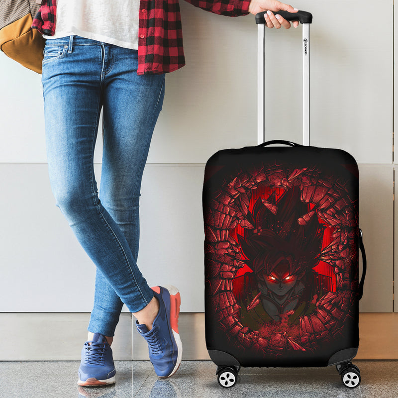 Goku Dragon Ball Break Wall Anime Luggage Cover Suitcase Protector Nearkii