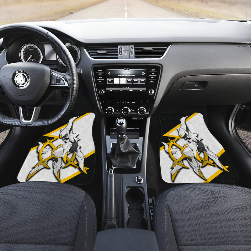 Arceus Car Floor Mats Custom Anime Pokemon Car Interior Accessories Nearkii