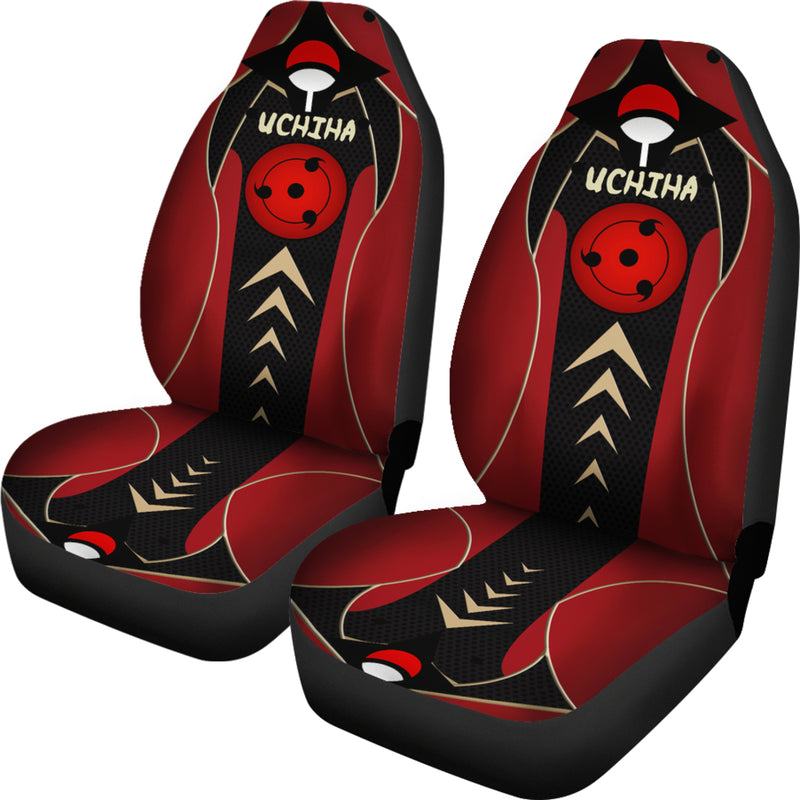 Best Uchiha Clan Sharingan Marine Style Premium Custom Car Seat Covers Decor Protector Nearkii