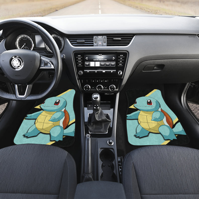 Squirtle Car Floor Mats Custom Anime Pokemon Car Interior Accessories Nearkii
