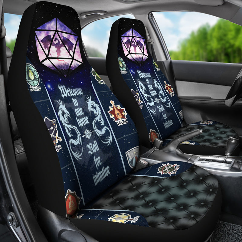 Dungeons & Dragons Roll For Initiative 3 Car Seat Nearkii