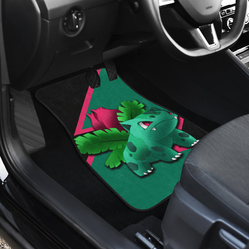 Bulbasaur Car Floor Mats Custom Anime Pokemon Car Interior Accessories Nearkii