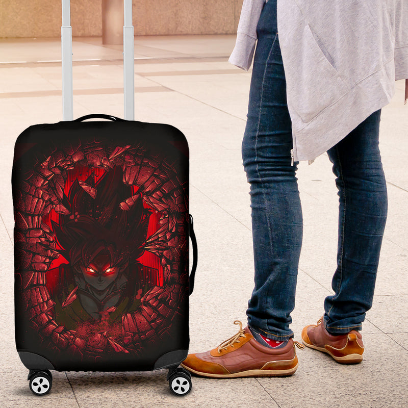 Goku Dragon Ball Break Wall Anime Luggage Cover Suitcase Protector Nearkii