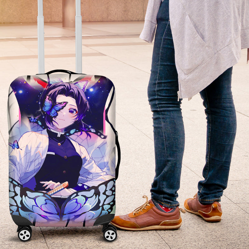 Shinobu Sky Butterfly Luggage Cover Suitcase Protector Nearkii