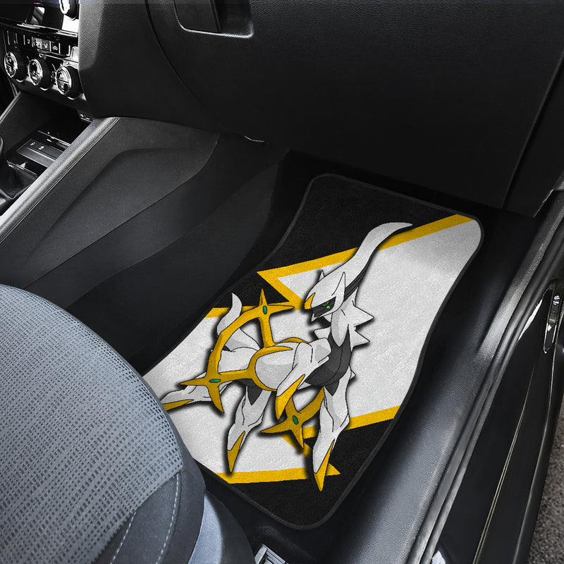 Arceus Car Floor Mats Custom Anime Pokemon Car Interior Accessories Nearkii