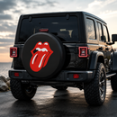 Funny Lady Lick Spare Tire Cover