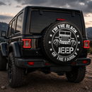 I Am The Black Jeep Of The Family Car Spare Tire Cover