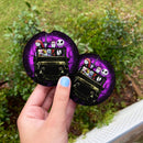Halloween Nightmare Before Christmas Moonlight Drive Jeep Funny Car Coasters Auto Cup Holder