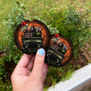 Pennywise And Friends Halloween Moonlight Car Coasters Auto Cup Holder