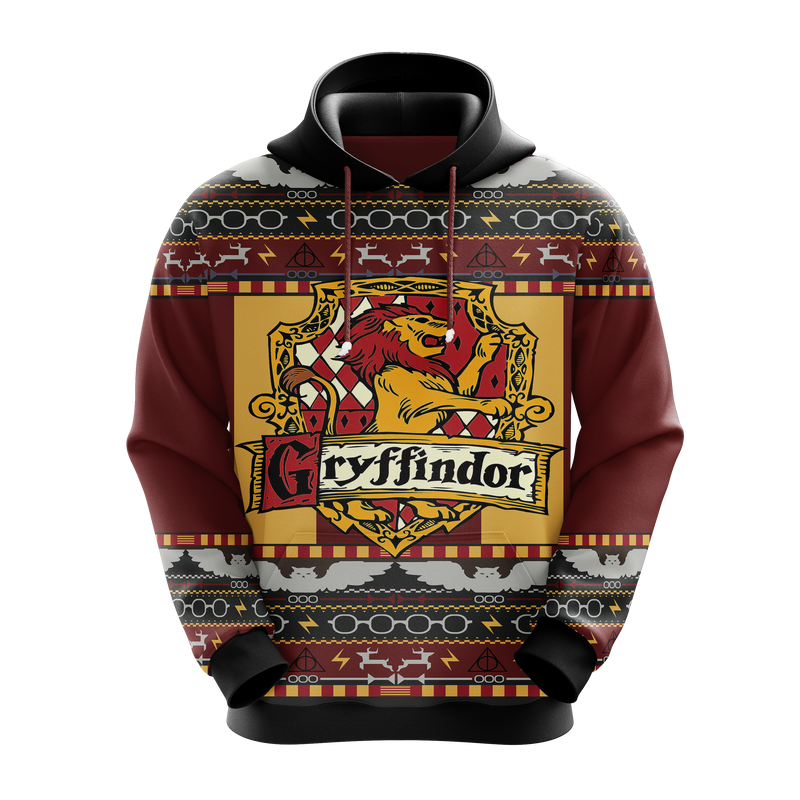 Harry Potter Gryffindor Christmas Hoodie Amazing Gift Idea Christmas Gift