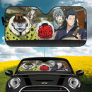 Anime Jujutsu Kaisen Mahito Jogo Hanami Dagon Kenjaku Car Auto Sunshades