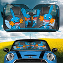 Pokemon Mudkip Car Auto Sunshades