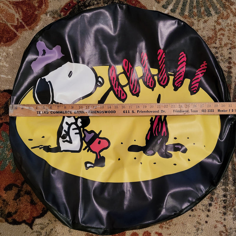 Snoopy Hot Dog Camping Fire Spare Tire Covers Gift For Campers