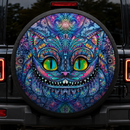 Alice In Wonderland Cheshire Cat Car Spare Tire Cover