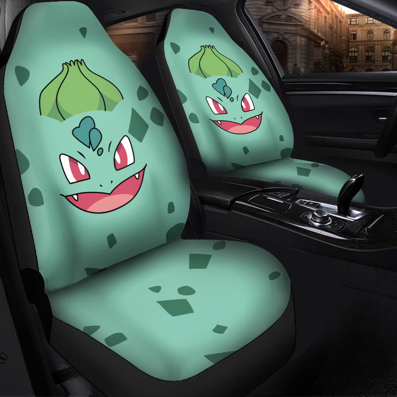 Bulbasaur Pokemon Premium Custom Car Seat Covers Decor Protectors