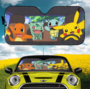 Pokemon Ghost Type Driving Car Auto Sunshades