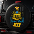 Duck Duck Jeep Car Spare Tire Cover