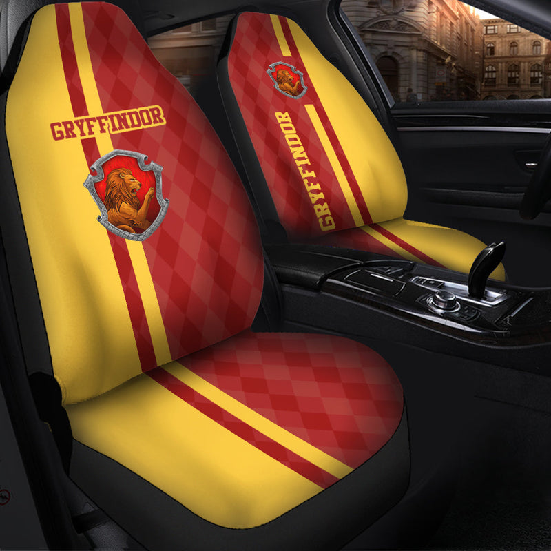 Gryffindor Harry Potter Premium Custom Car Seat Covers Decor Protectors