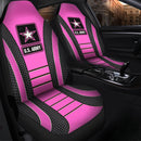 US ARMY Pink Premium Custom Car Seat Covers Decor Protectors