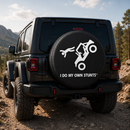 Jeep My Own Stunts Square Car Spare Tire Cover