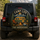 Personalized Custom Camp Life Car Spare Tire Cover