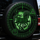 Viking Sleipnir Car Spare Tire Cover