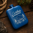 Blue Wheels Soul Hip Flask