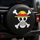 Straw Hat Pirates Flag Custom One Piece Anime Car Spare Tire