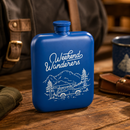 Blue Wheels Soul Hip Flask