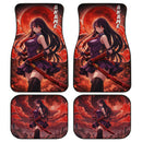Akame From The Anime Akame Ga Kill Car Floor Mats