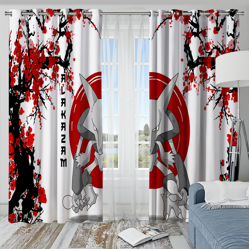 Alakazam Japan Style Window Curtain
