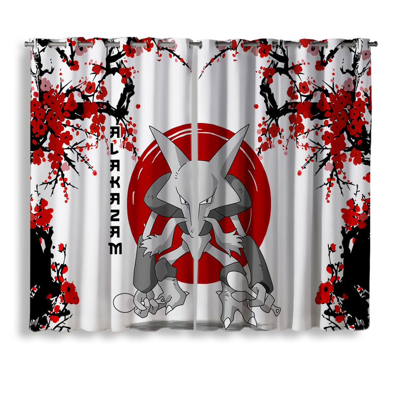 Alakazam Japan Style Window Curtain