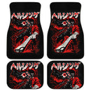 Alucard Hellsing Red Anime Car Floor Mats