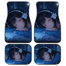 Anime Girl Sleeping Car Floor Mats