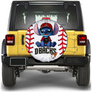 Arizona Diamondbacks Car Spare Tire Cover With Camera Hole